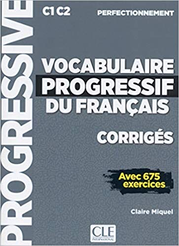 Vocabulaire Progressif Du FrançAis - Niveau Perfectionnement - CorrigéS - Nouvelle Couverture