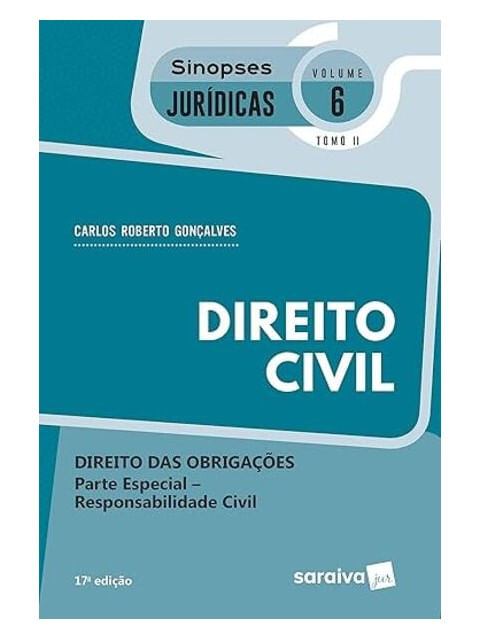 Sinopses - Direito Civil - Volume 6 - Tomo Ii - 17ª Edição 2020