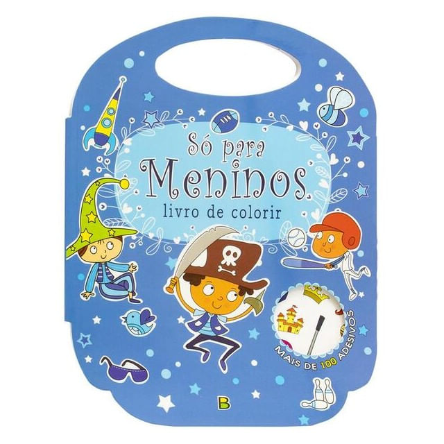 Livro de Colorir - Só para... Meninos