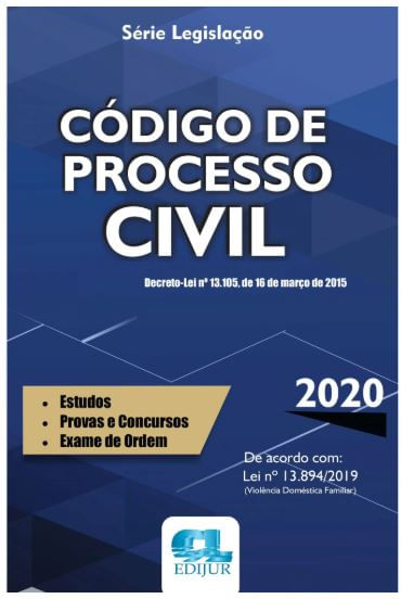 CóDigo de Processo Civil - SéRie Legislação - 2020