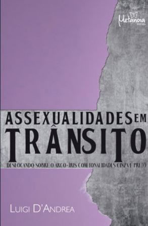 Capa do livro Assexualidades em TrâNsito de Luigi D'Andrea