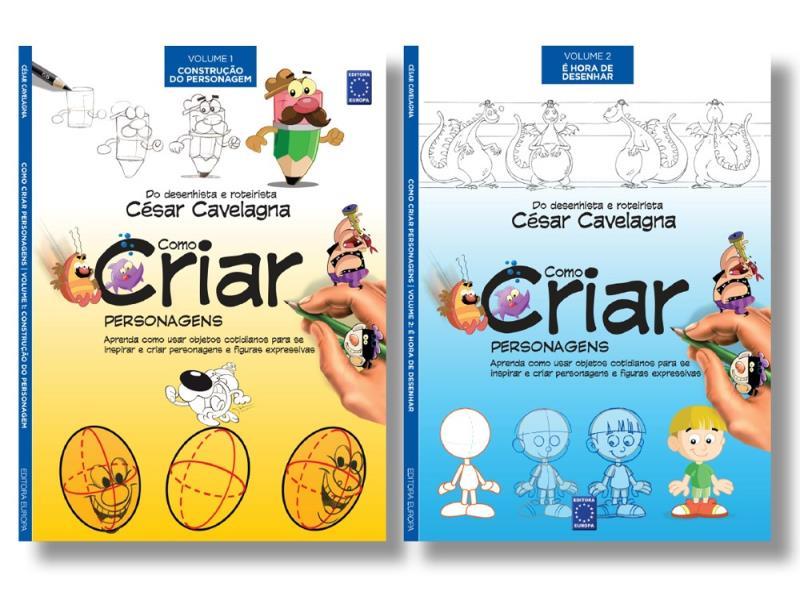 Coleção Como Criar Personagens (2 Volumes)