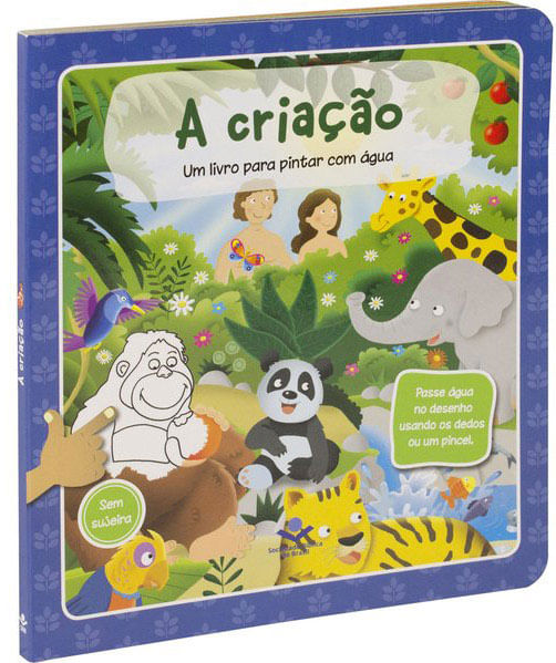 Um Livro para Pintar com áGua - a Criação