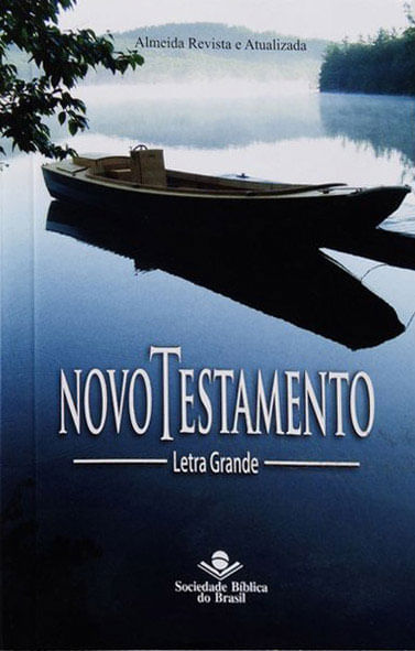 Novo Testamento Letra Grande - Capa Ilustrada Barco