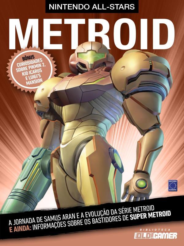 Capa do livro Coleção Nintendo All-Stars: Metroid de Editora Europa