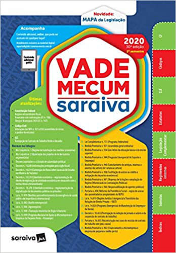 Vade Mecum Saraiva - 30ª Edição - 2020 - 2º Semestre