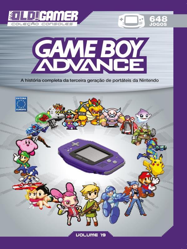 Capa do livro Dossiê Old!Gamer Volume 19: Game Boy Advance de Editora Europa