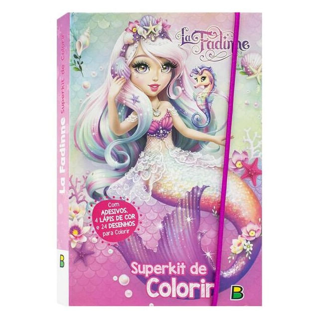 Superkit de Colorir: La Fadinne