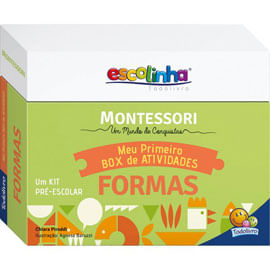 Escolinha Montessori Meu P Box de Atividades: Formas (Escolinha)