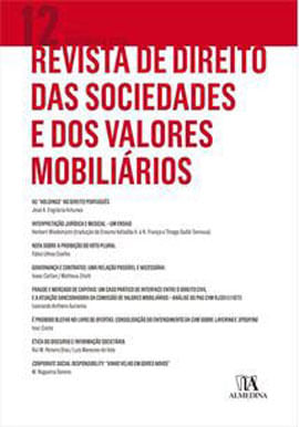 Revista de Direito das Sociedades e dos Valores MobiliáRios Nº12