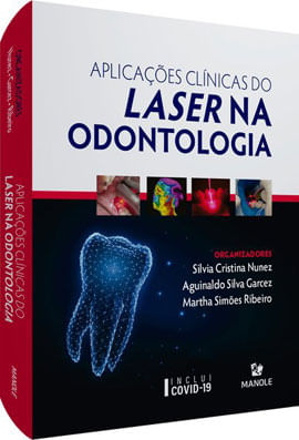Capa do livro AplicaçõEs ClíNicas do Laser na Odontologia