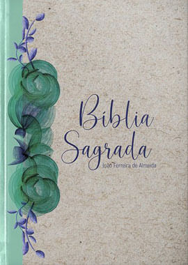 BíBlia Rc Gigante - Capa Especial Reciclato Floral