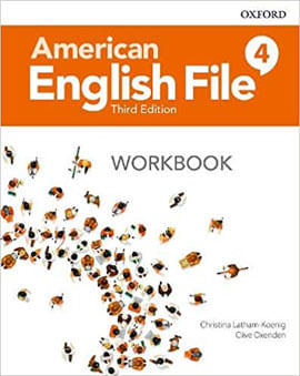 American English File 4 - Workbook Book With Online Practice - Third Edition