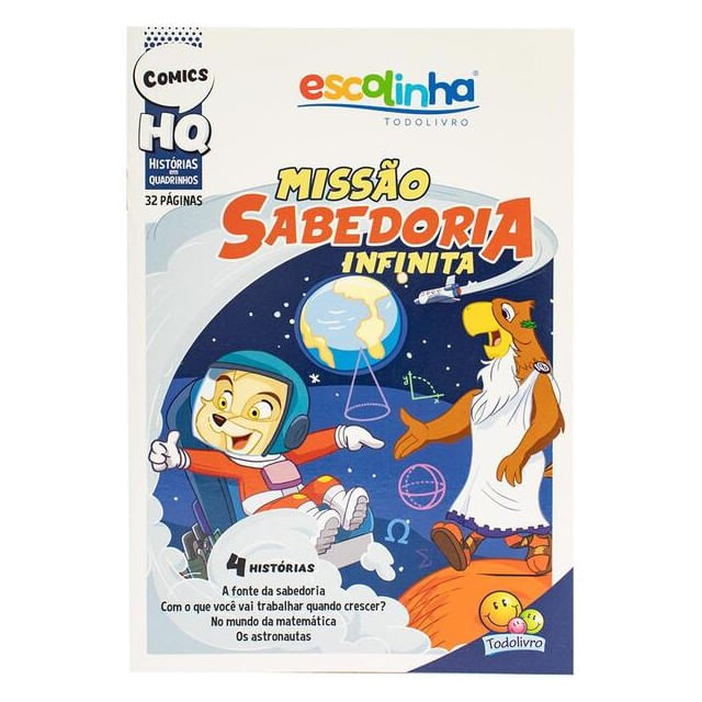 HistóRias em Quadrinhos: Missão Sabedoria Infinita (Escolinha Todolivro)