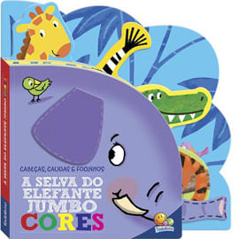 Cabeças, Caudas e Focinhos: a Selva do Elefante Jumbo - Cores