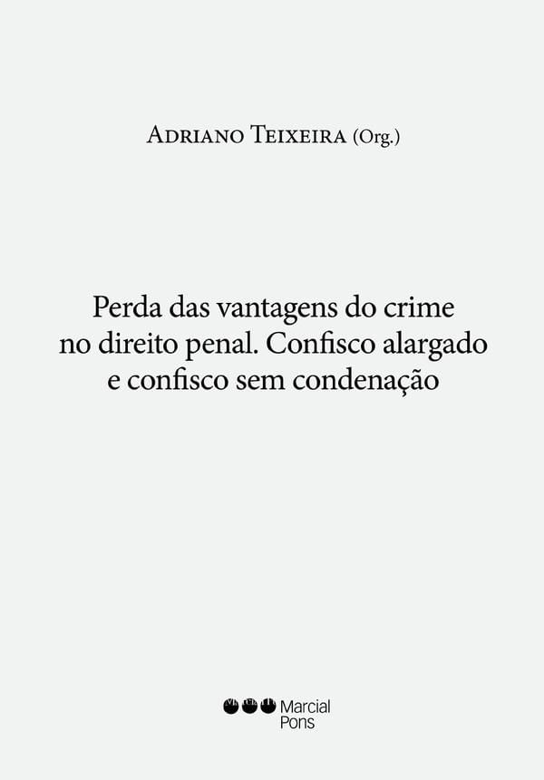 Perdas das Vantagens do Crime no Direito Penal - 2020