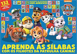 Patrulha Canina: Aprenda as SíLabas - Prancheta de Atividades