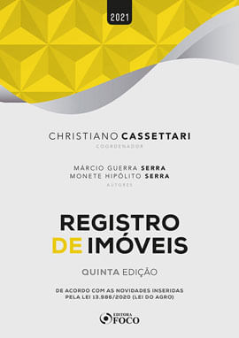 Registro de ImóVeis - 5ª Ed - 2021