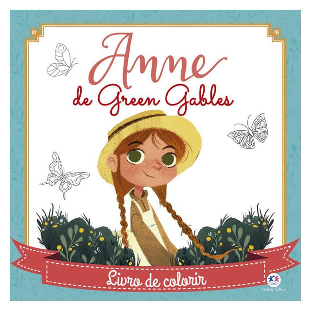 Livro de Colorir Anne de Green Gables