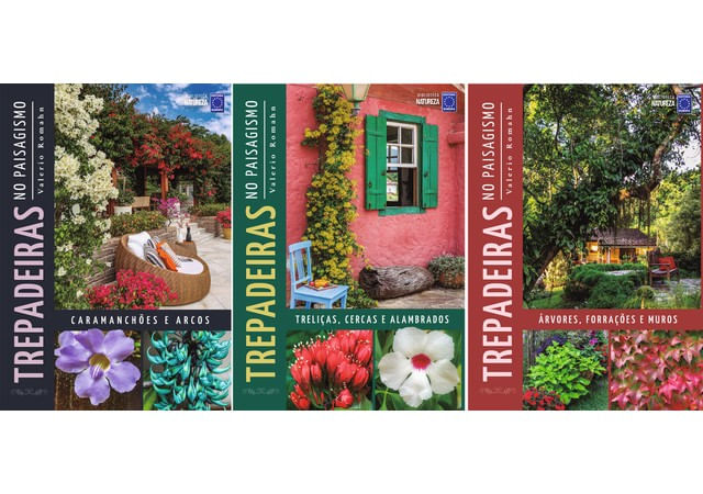 Coleção Trepadeiras no Paisagismo (3 Volumes)