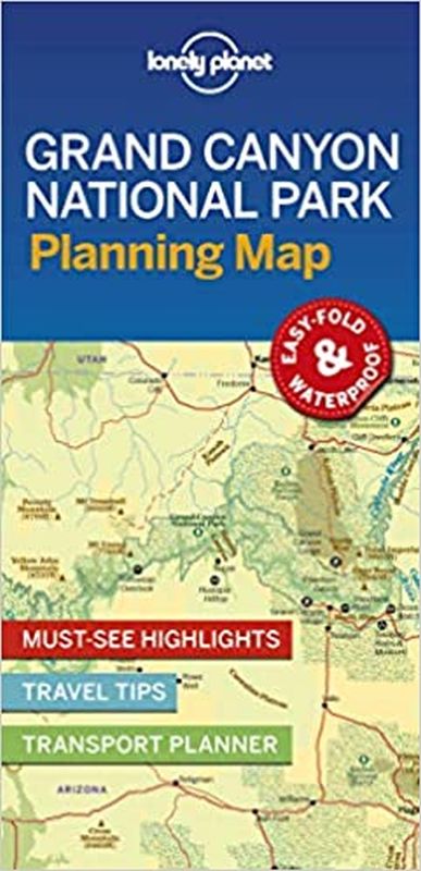 Grand Canyon National Park Planning Map 2019 - Lonely Planet