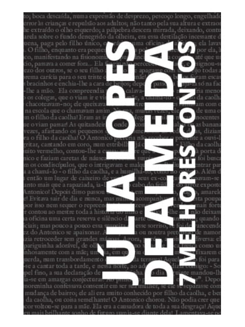 7 Melhores Contos - JúLia Lopes de Almeida