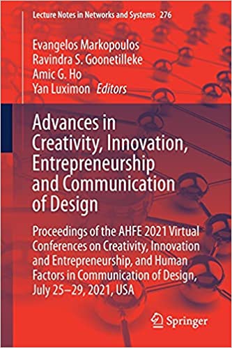Capa do livro Advances In Creativity, Innovation, Entrepreneurship And Communication Of Design