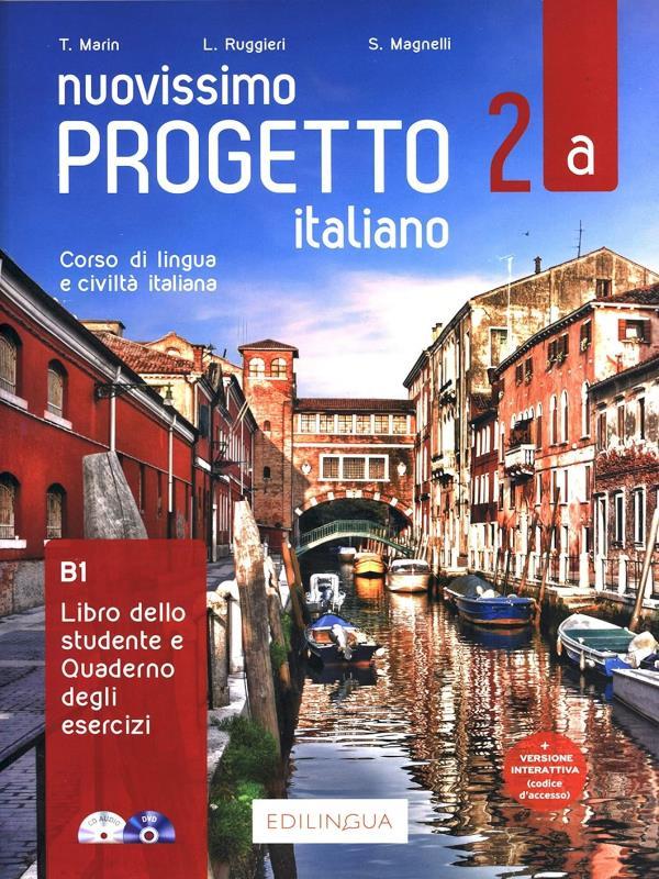 Nuovissimo Progetto Italiano 2a - Libro Dello Studente + Quaderno + Esercizi Interattivi + Dvd + Cd