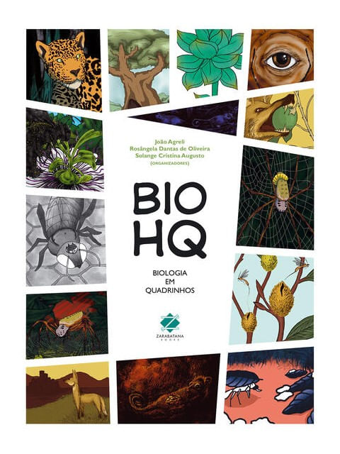 Capa do livro Bio Hq 1 - Biologia em Quadrinhos - Vol. 1