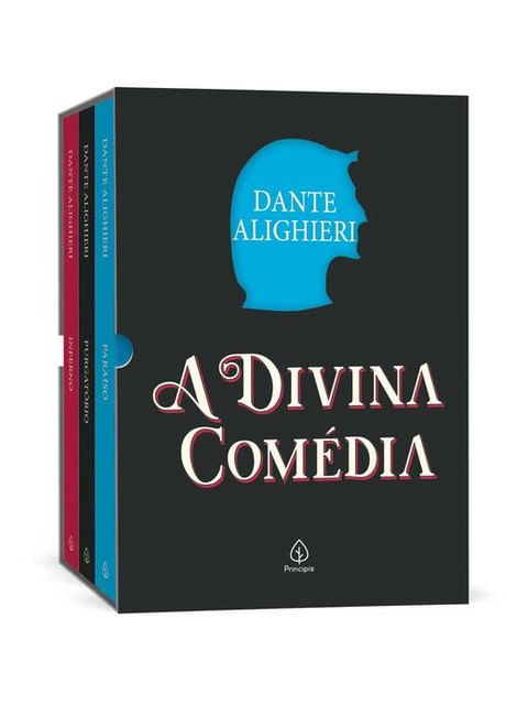 Box Trilogia a Divina coméDia Capa Dura - Edição Comemorativa com Marcador de PáGina