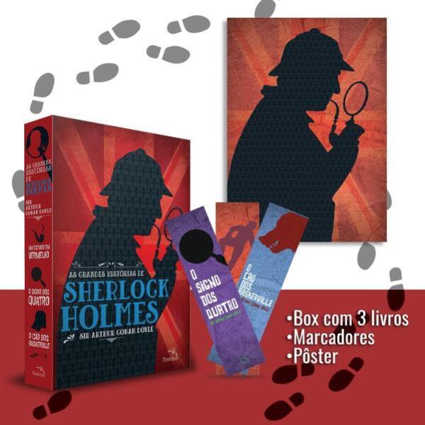 Box - as Grandes HistóRias de Sherlock Holmes - 3 Volumes