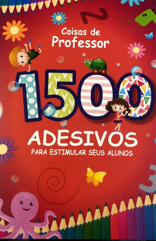 1500 Adesivos para Estimular Seus Alunos