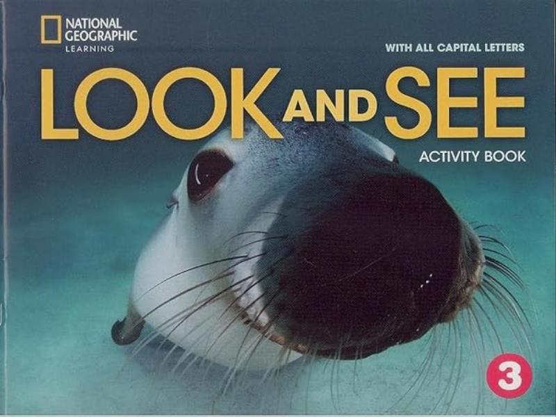 Look And See 3 - Activity Book All Caps