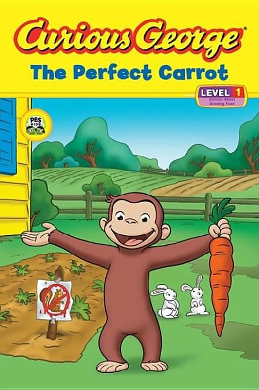 Curious George - The Perfect Carrot - Level 1