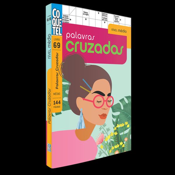 Livro Coquetel Palavras Cruzadas MéDio Ed 69