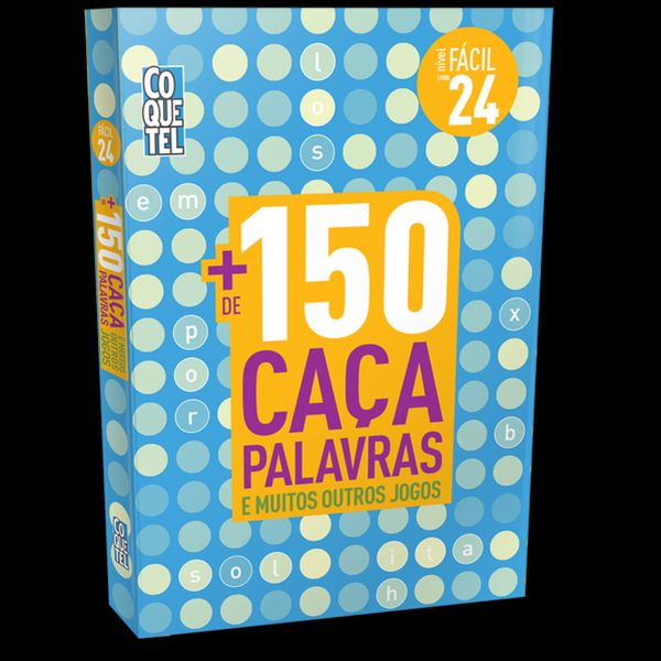 Livro Mais 150 Caça Palavras Ed. 24