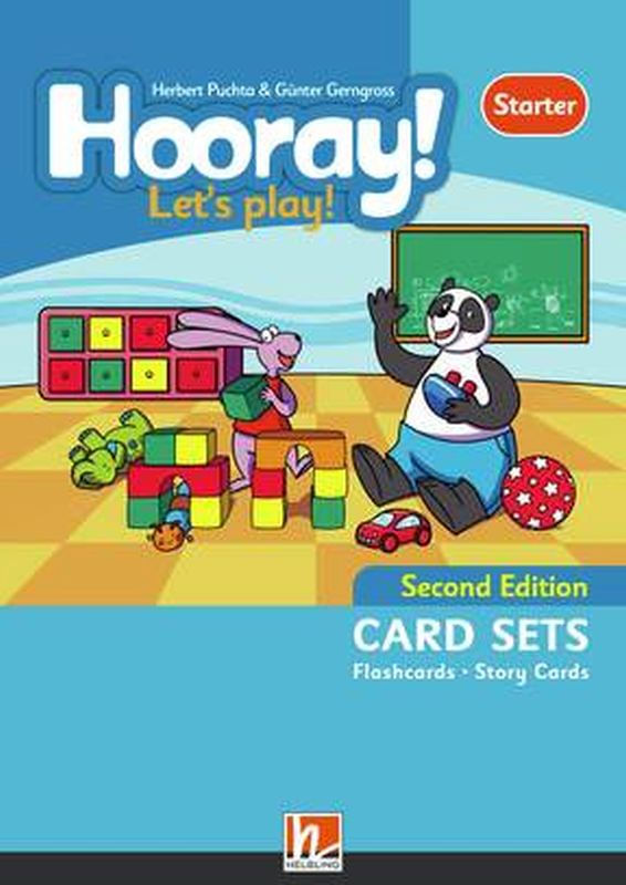 Hooray! Let'S Play! Starter - Cards Set - Story Cards & Flashcards - Second Edition