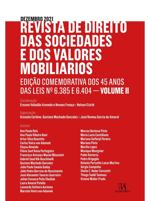 Revista de Direito das Sociedades e dos Valores MobiliáRios - Vol. 2