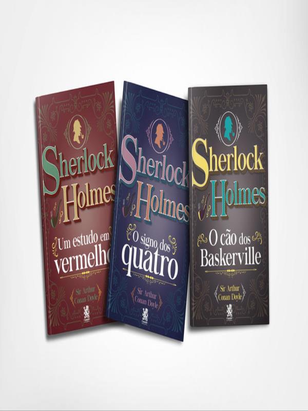 Coleção Sherlock Holmes - 3 Livros