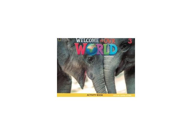 Welcome To Our World American All Caps - Activity Book 3 - Second Edition