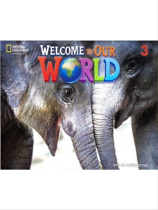 Welcome To Our World American All Caps - Student Book 3 With Olp - Second Edition