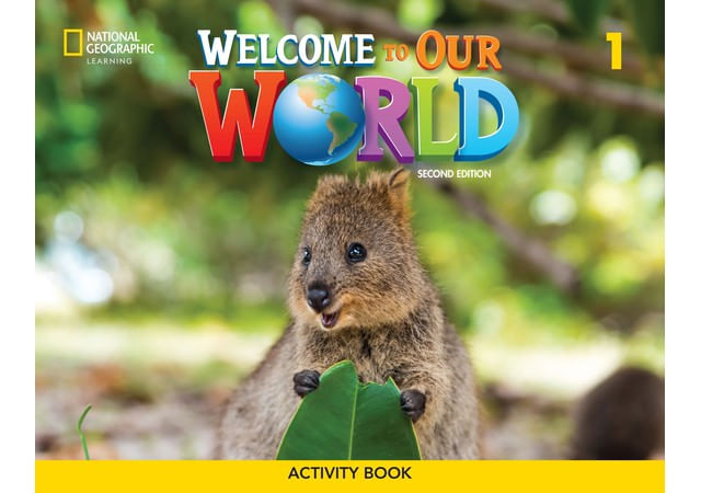Welcome To Our World American All Caps - Activity Book 1 - Second Edition