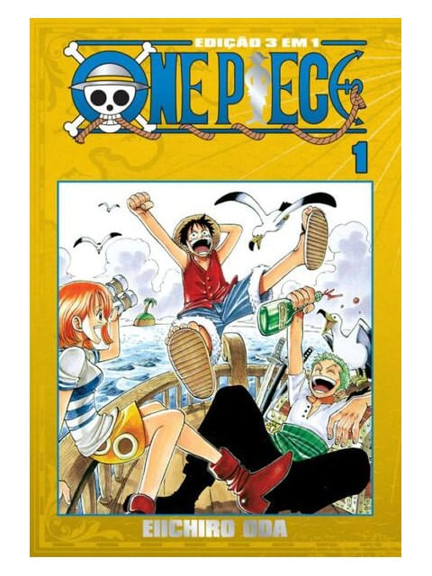 One Piece 3 em 1 Vol. 1 - Vol. 1