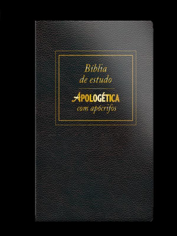 BíBlia ApologéTica com ApóCrifos - Luxo Preta