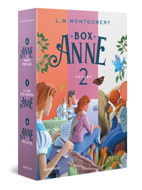 Box Anne 2 - Anne de Wind Poplars, Casa dos Sonhos da Anne e Anne de Ingleside - (Texto Integral - C