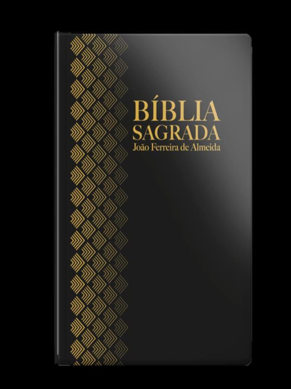 BíBlia Rc Letra Normal Semi Luxo Preta