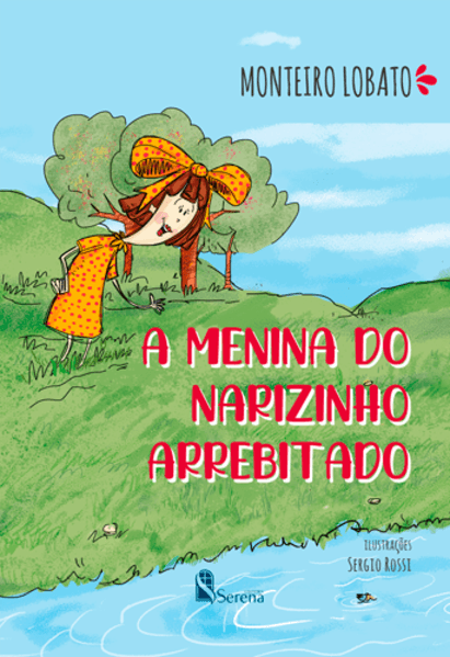Capa de A Menina do Narizinho Arrebitado