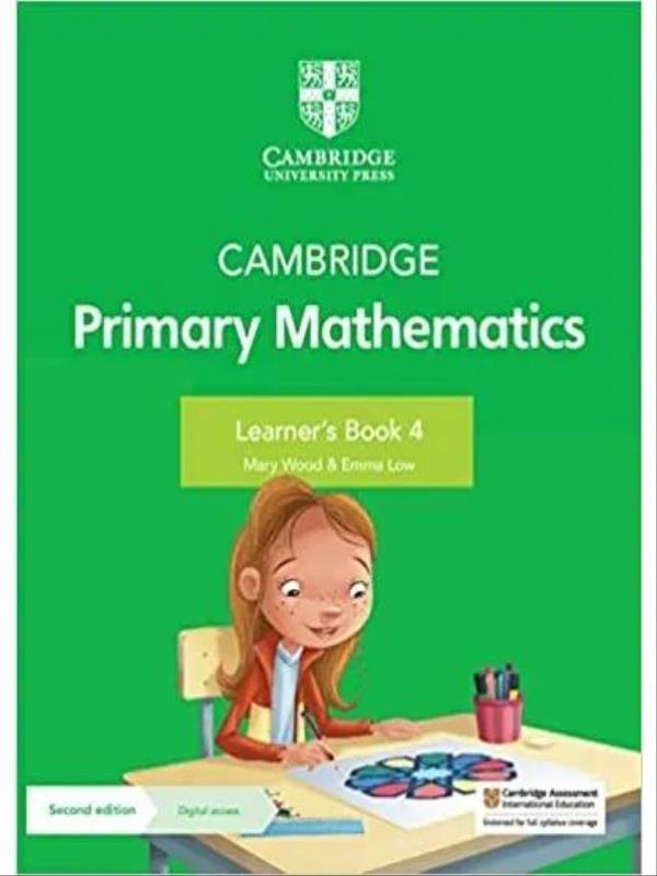 Cambridge Primary Mathematics 4 - Learner'S Book With Digital Access (1 Year) - Second Edition