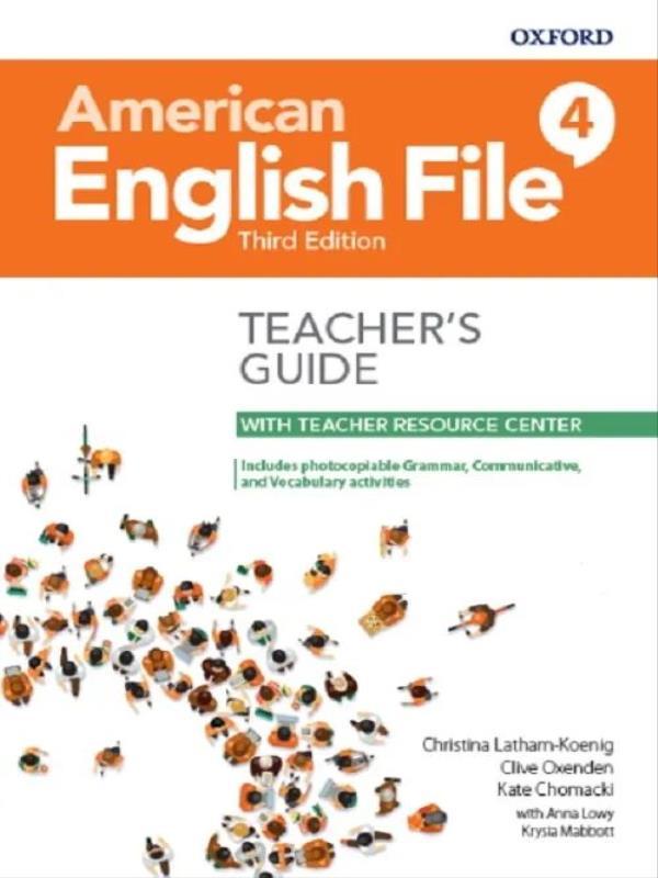 American English File 4 - Teacher'S Book With Resource Center - Third Edition