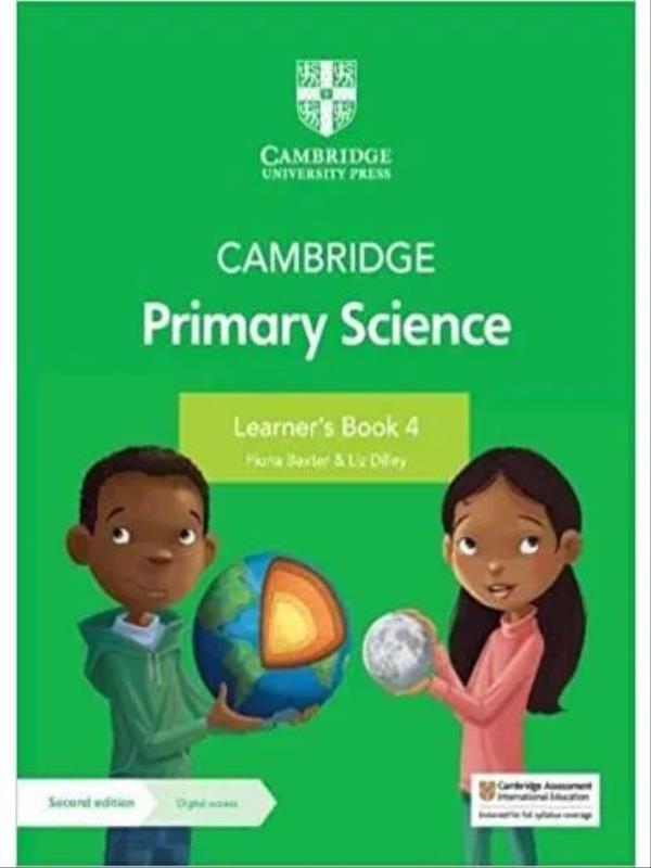 Cambridge Primary Science 4 - Learner'S Book With Digital Access (1 Year) - Second Edition